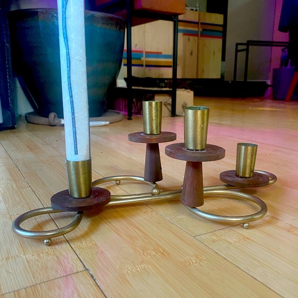Other - Vintage Brass Candleholder
